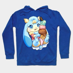 Ice Cream Rabbit Hoodie